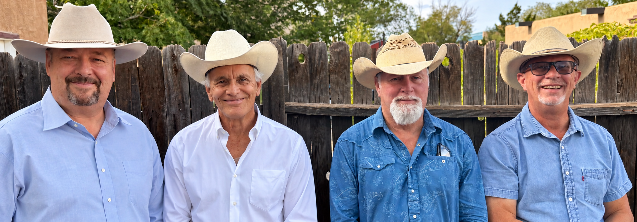 The Santa Fe Grass band members